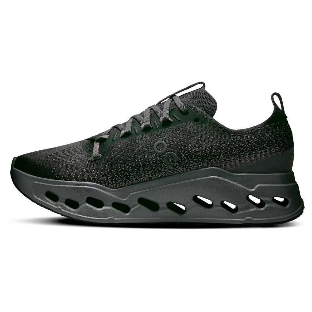 Men's Cloudsurfer Max Running Shoes Black / Eclipse - achilles heel