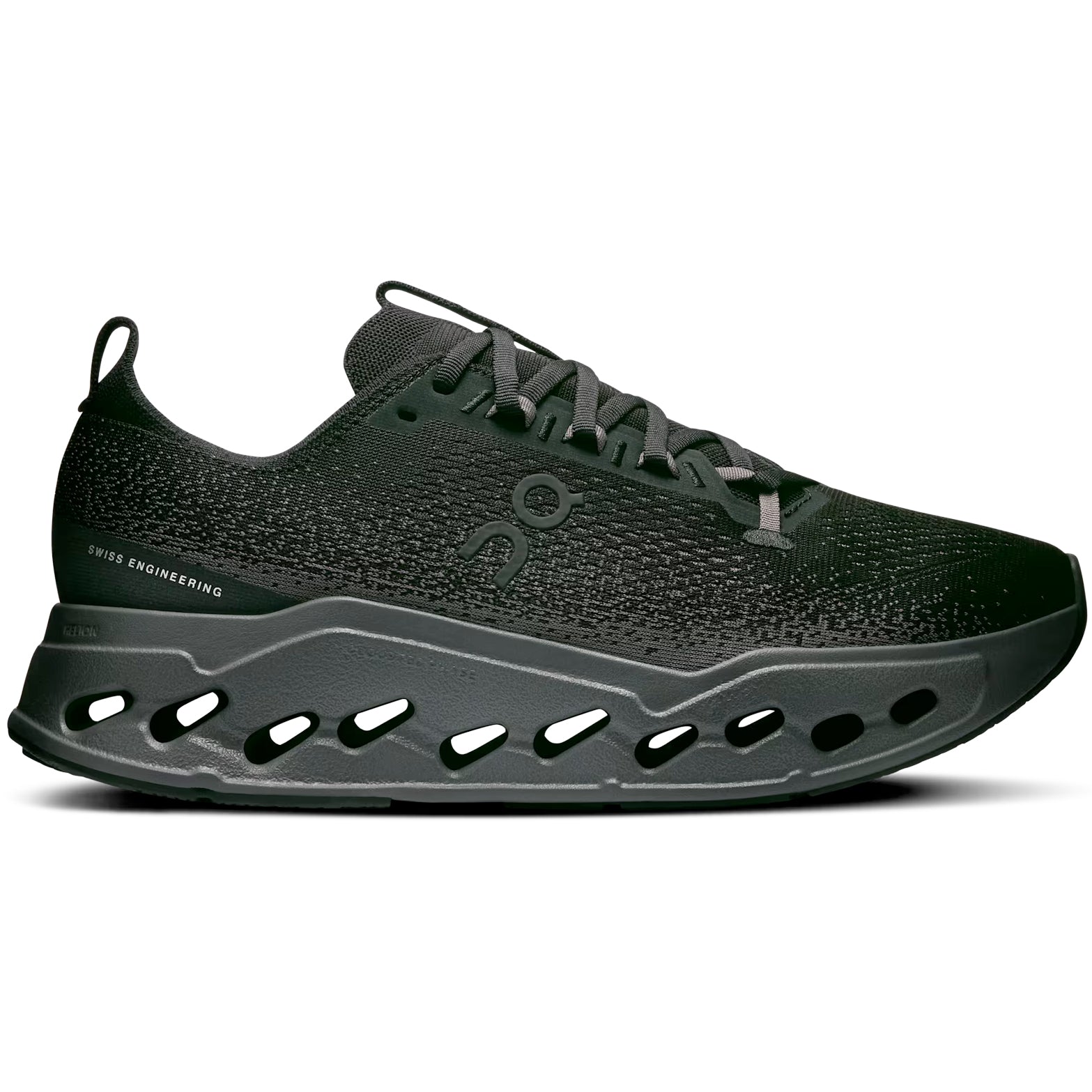 Men's Cloudsurfer Max Running Shoes Black / Eclipse - Achilles Heel