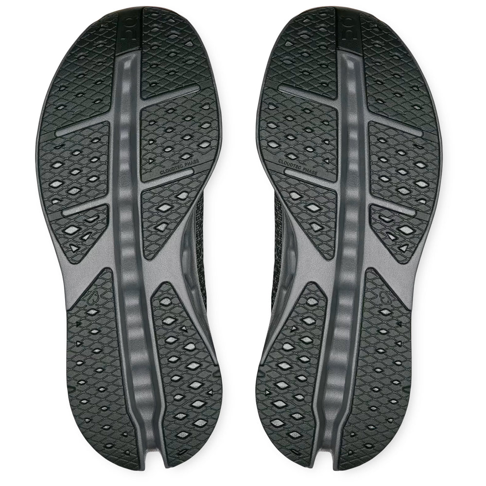 Women's Cloudsurfer Max Running Shoes Black / Eclipse - achilles heel