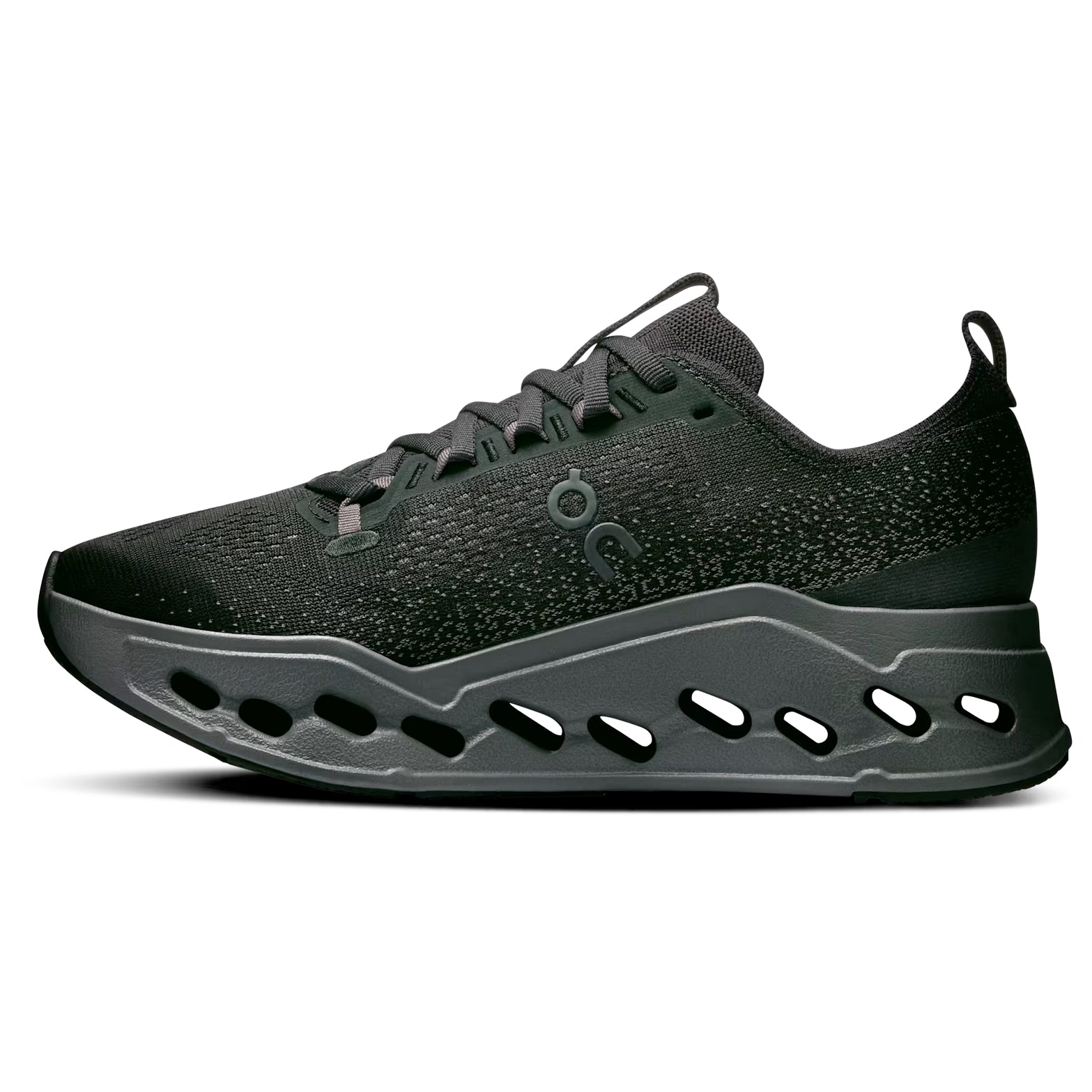 Women's Cloudsurfer Max Running Shoes Black / Eclipse - Achilles Heel