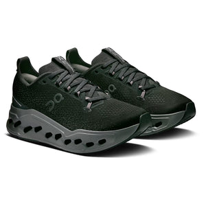 Women's Cloudsurfer Max Running Shoes Black / Eclipse - achilles heel