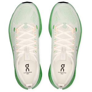 Men's Cloudsurfer Max Running Shoes Ivory / Honeydew - achilles heel