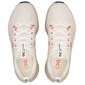 Men's Cloudsurfer Max Running Shoes Ivory / Salmon - achilles heel