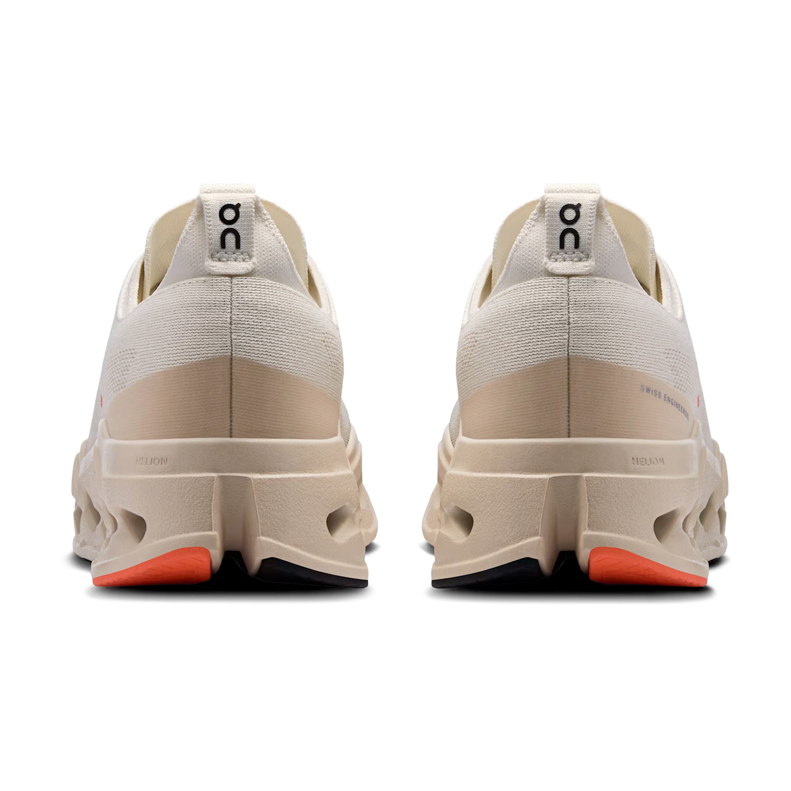 Men's Cloudsurfer Max Running Shoes Ivory / Salmon - Achilles Heel