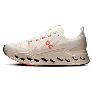 Men's Cloudsurfer Max Running Shoes Ivory / Salmon - achilles heel