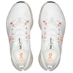 Women's Cloudsurfer Max Running Shoes Ivory / Salmon - Achilles Heel