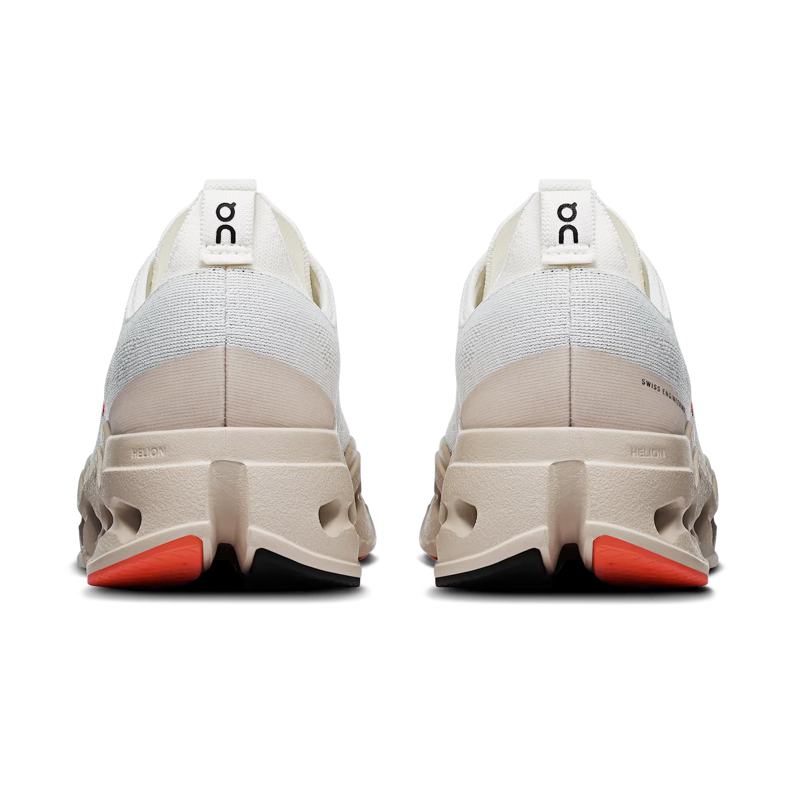 Women's Cloudsurfer Max Running Shoes Ivory / Salmon - Achilles Heel