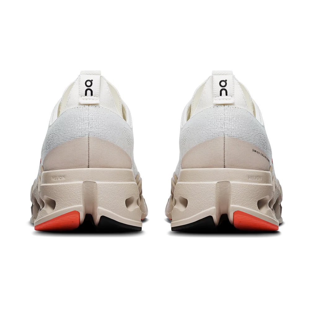 Women's Cloudsurfer Max Running Shoes Ivory / Salmon - Achilles Heel
