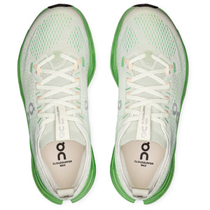 Women's Cloudsurfer Max Running Shoes Mineral / Honeydew - achilles heel
