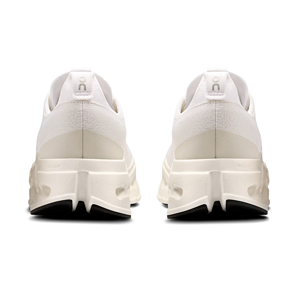 Women's Cloudsurfer Max Running Shoes White / White - Achilles Heel