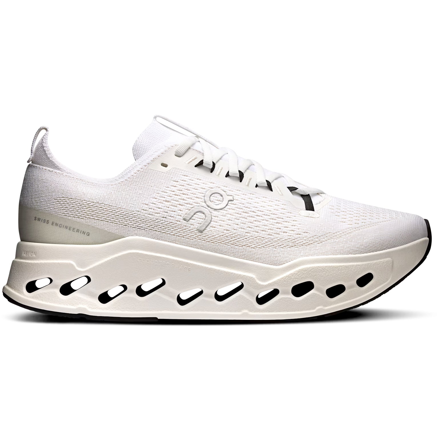 Men's Cloudsurfer Max Running Shoes White / White - Achilles Heel