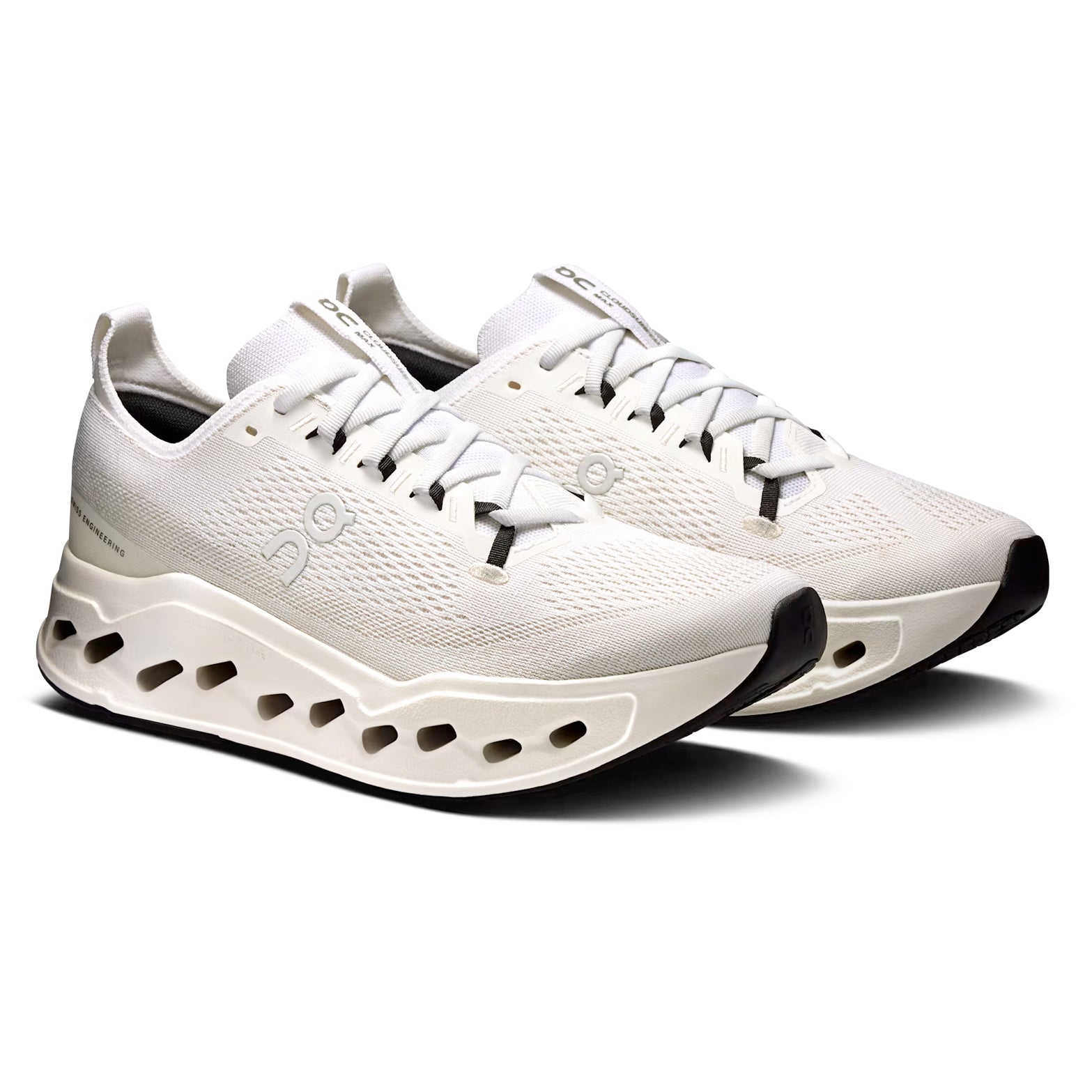 Men's Cloudsurfer Max Running Shoes White / White - Achilles Heel