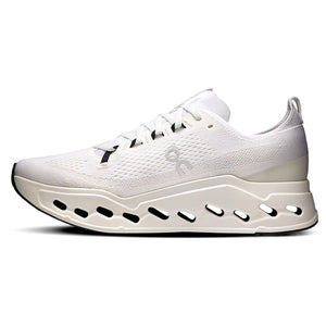 Men's Cloudsurfer Max Running Shoes White / White - achilles heel