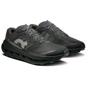 On Men's Cloudultra 3 Trail Running Shoes Black / Black - achilles heel