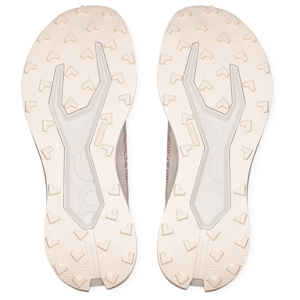 On Women's Cloudultra 3 Trail Running Shoes Ivory / Pearl - achilles heel