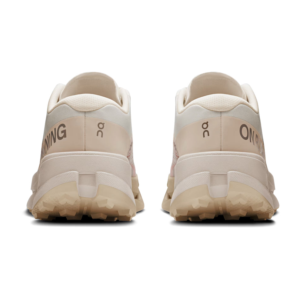 On Women's Cloudultra 3 Trail Running Shoes Ivory / Pearl - achilles heel
