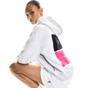 On Women's Club Hoodie Court Crater - achilles heel