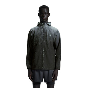 On Men's Pace Run Jacket Black / Lima - achilles heel