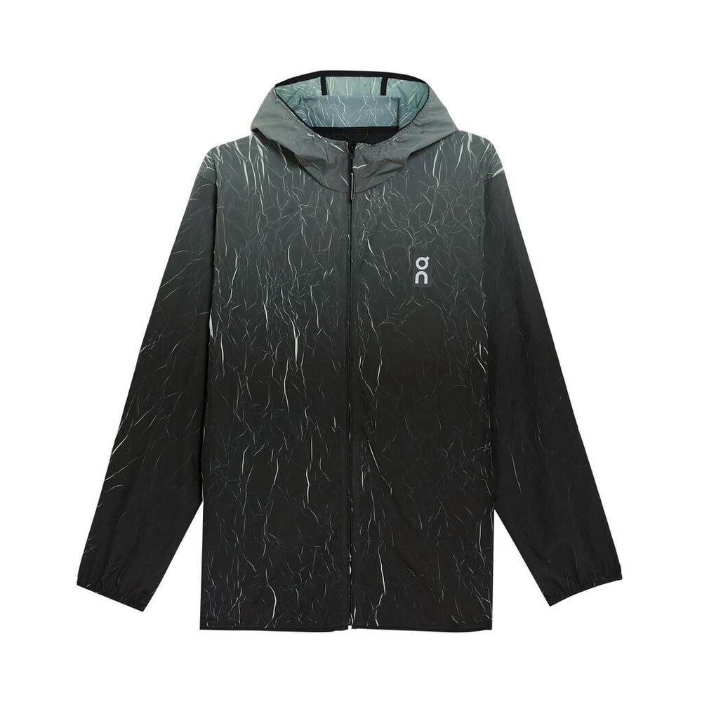 On Men's Pace Run Jacket Black / Lima - achilles heel