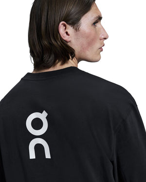 On Men's Club Long Top Black - achilles heel