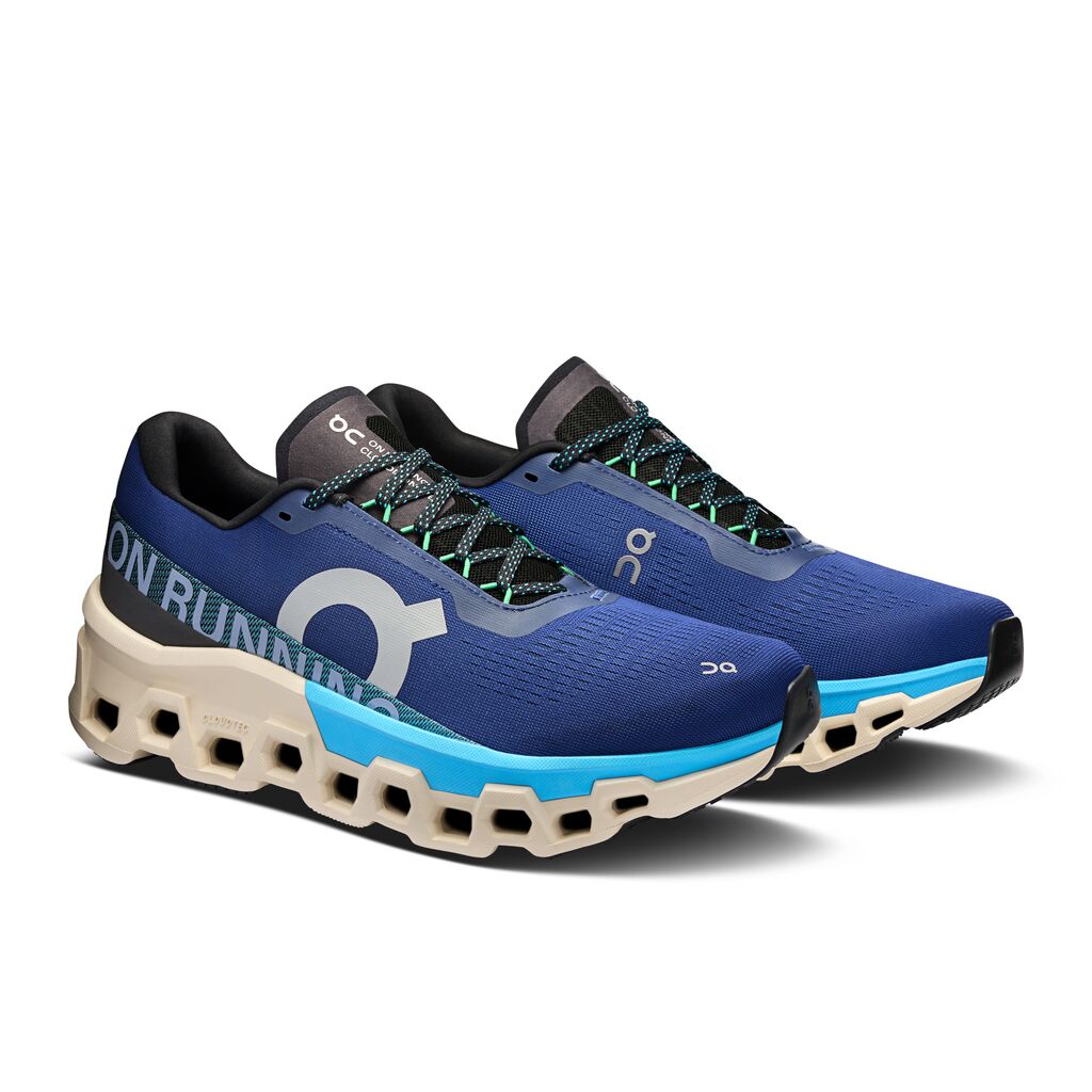 On Men's Cloudmonster 2 Running Shoes Tempest / Horizon - Achilles Heel