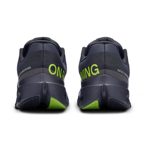 On Men's Cloudsurfer Next Running Shoes Black / Iron - achilles heel