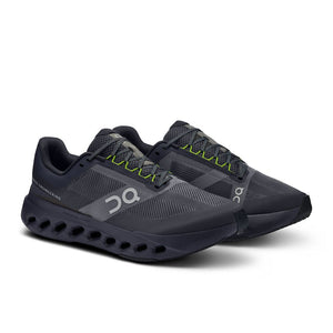 On Men's Cloudsurfer Next Running Shoes Black / Iron - achilles heel