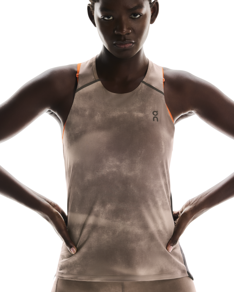Women's Performance Tank AOP Cinder - Achilles Heel
