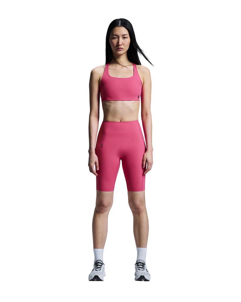 On Women's Movement Tights Short Pink - Achilles Heel