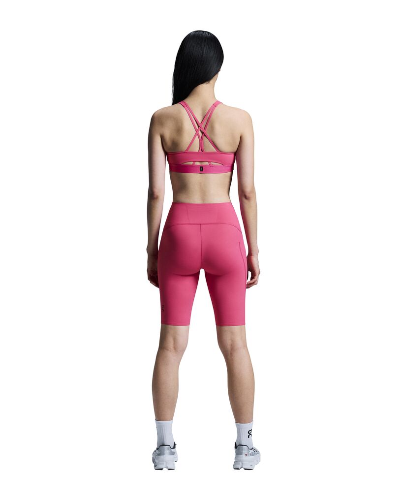 On Women's Movement Tights Short Pink - Achilles Heel
