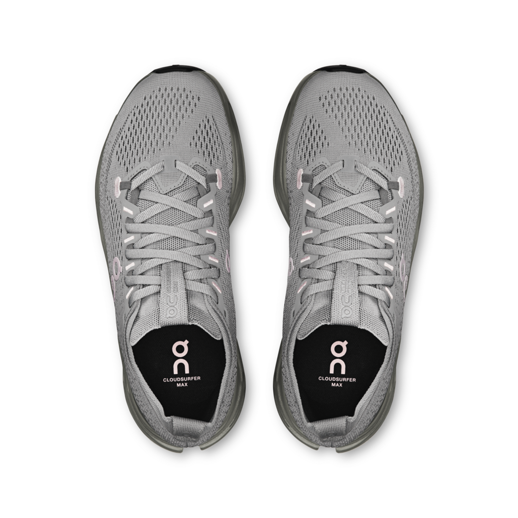 Women's Cloudsurfer Max Running Shoes Alloy / Asphalt - Achilles Heel