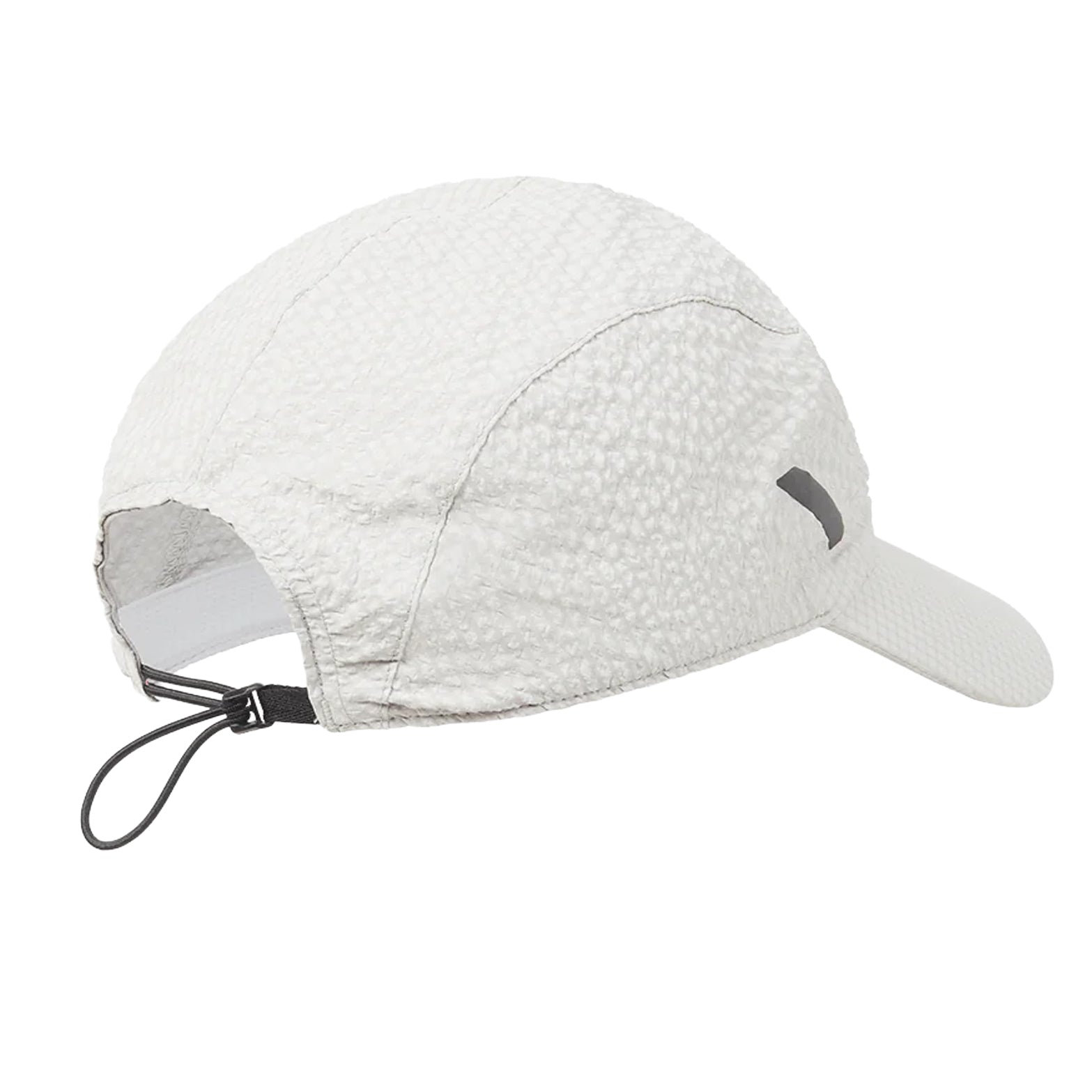 Soar Dart Cap Silver Grey back view showing one-piece wrapped construction and easy-lock closure