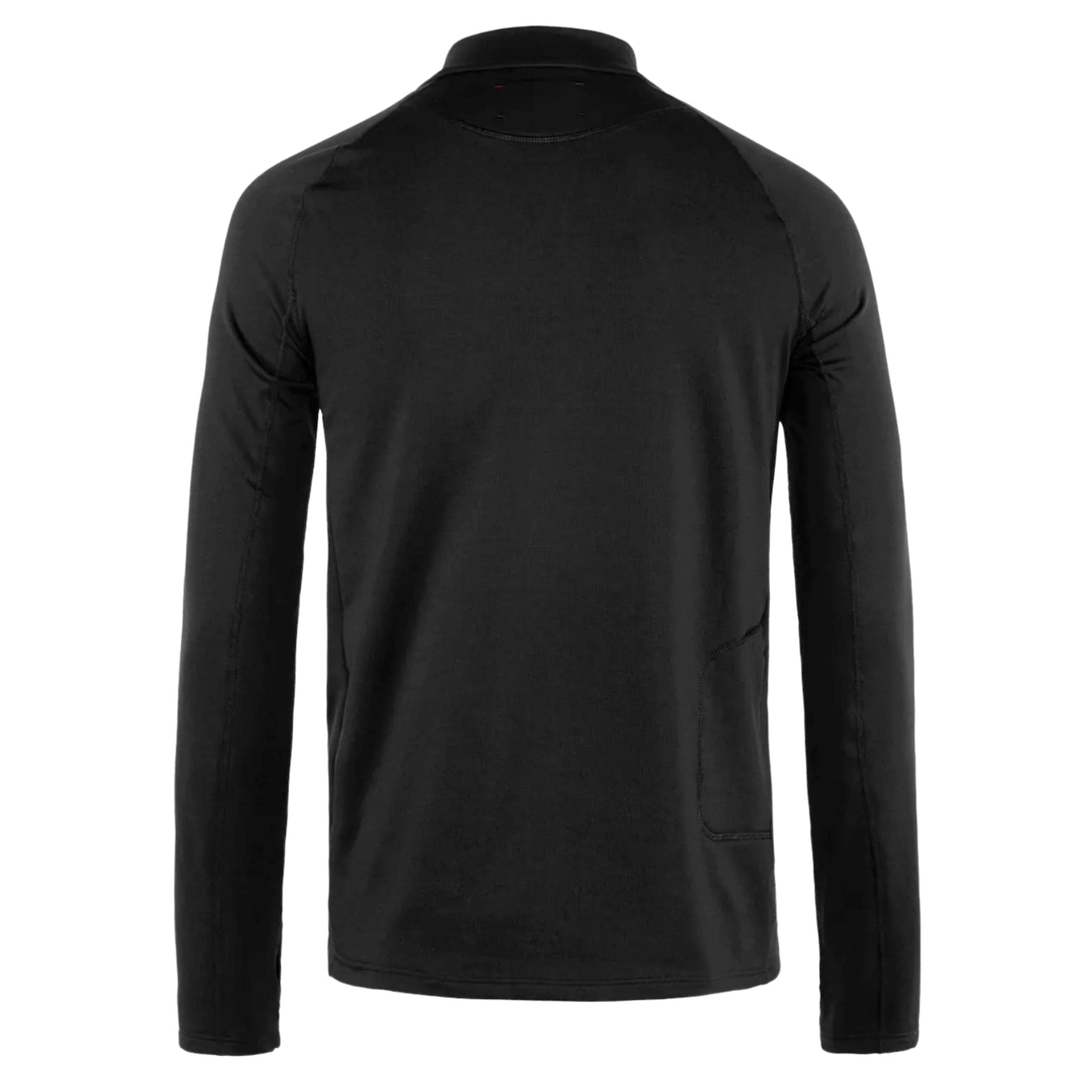 Men's Half Zip Grid Fleece Black - Achilles Heel