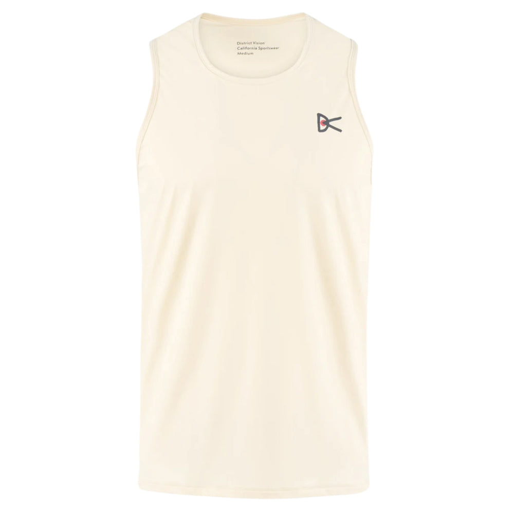District Vision Men's Lightweight Singlet Mushroom - Achilles Heel