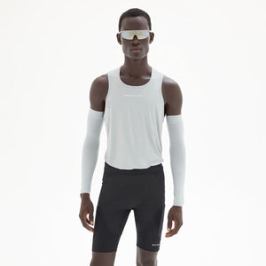 District Vision Men's Ultralight Aloe Singlet Granite - achilles heel