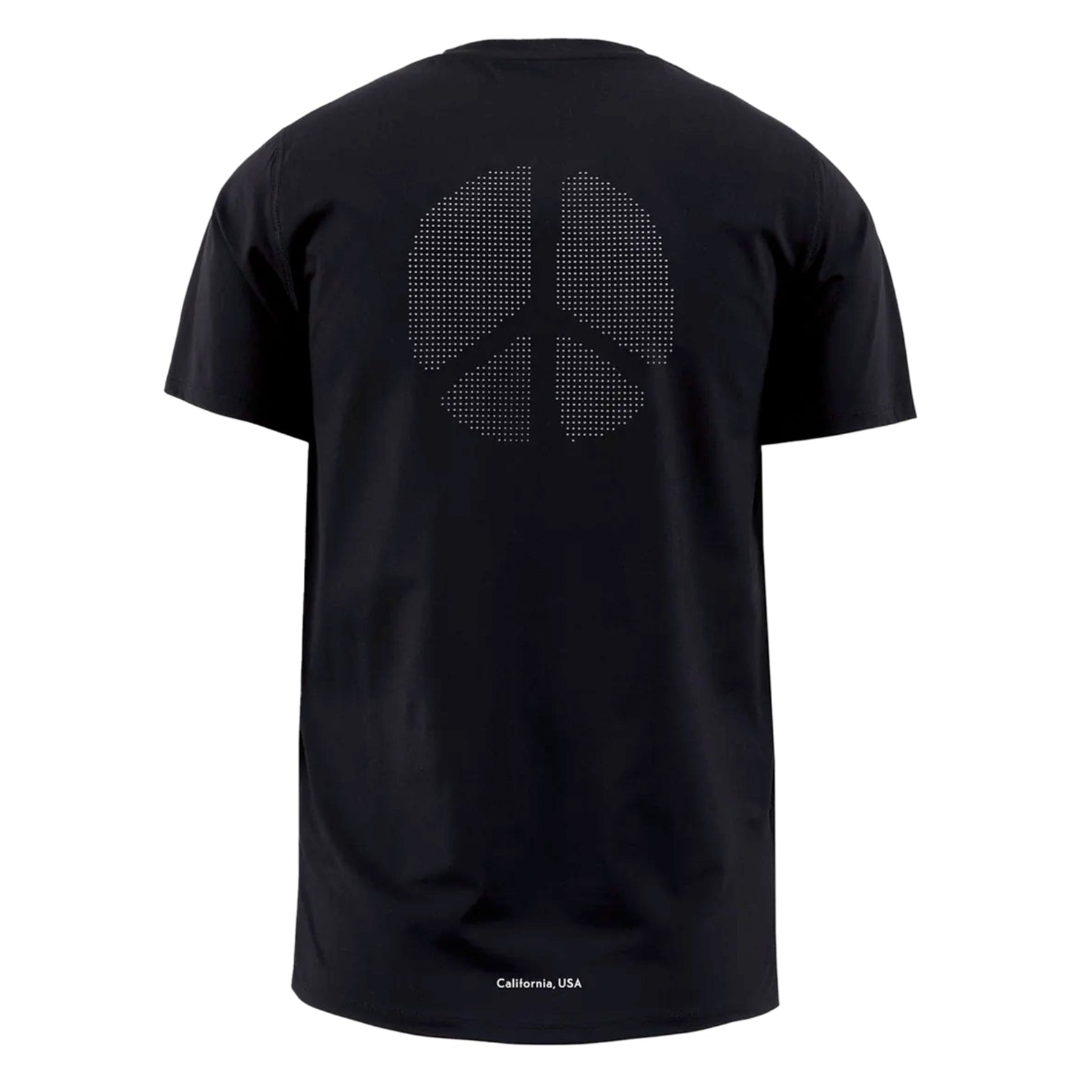 Men's Ultralight Aloe Tee Black Wordmark - Achilles Heel
