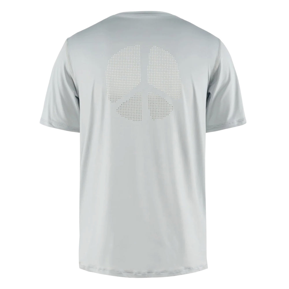 District Vision Men's Ultralight Aloe Tee Granite - achilles heel