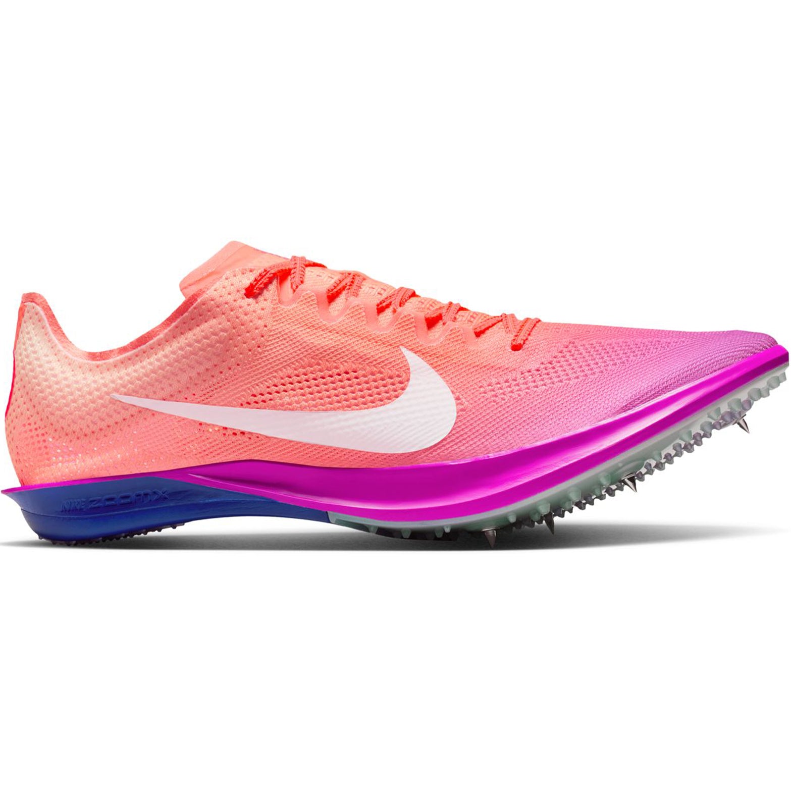 Dragonfly 2 RSG Running Spikes Bright Mango / Indigo Burst / White - Achilles Heel