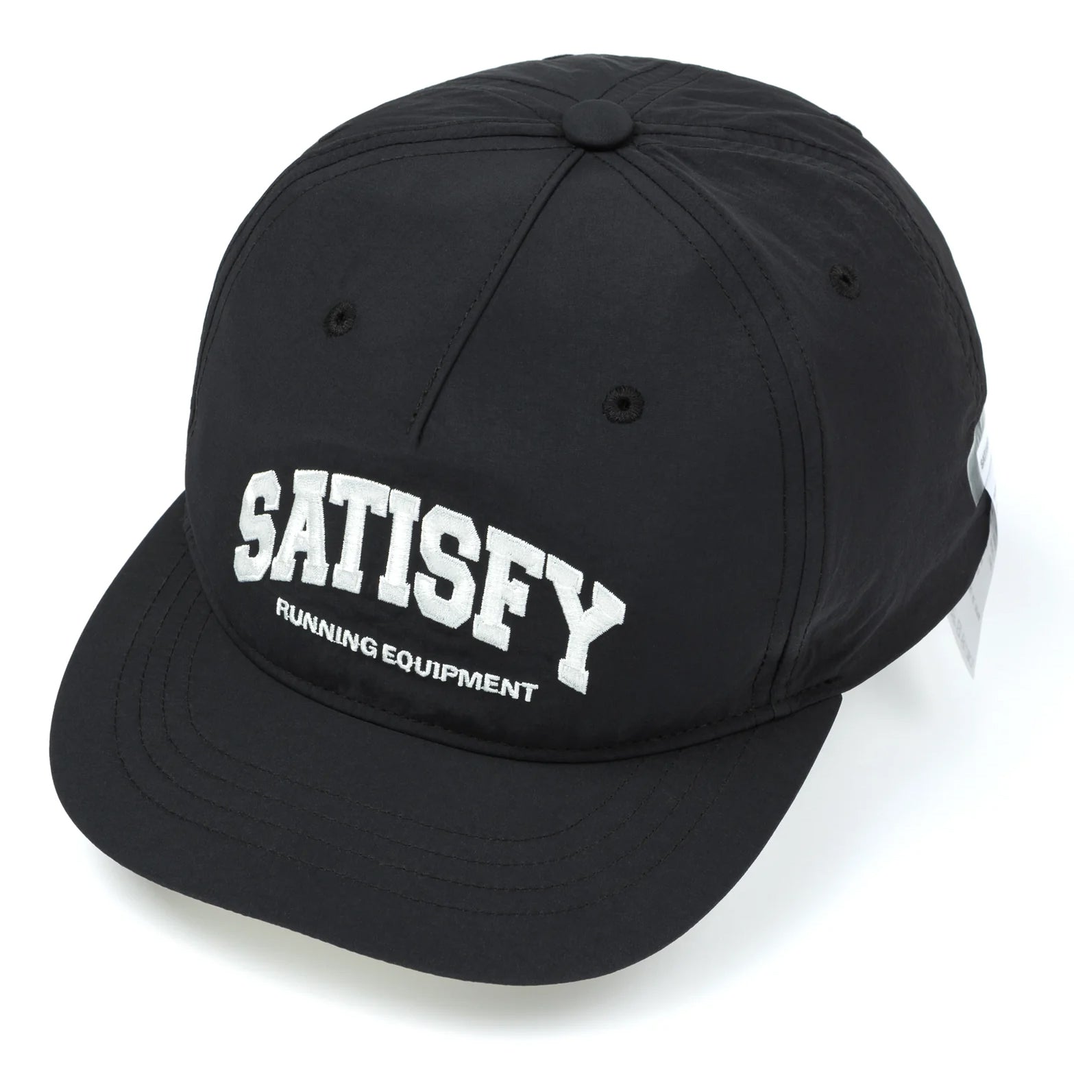 FliteSilk 5 Panel Pinch Cap Black