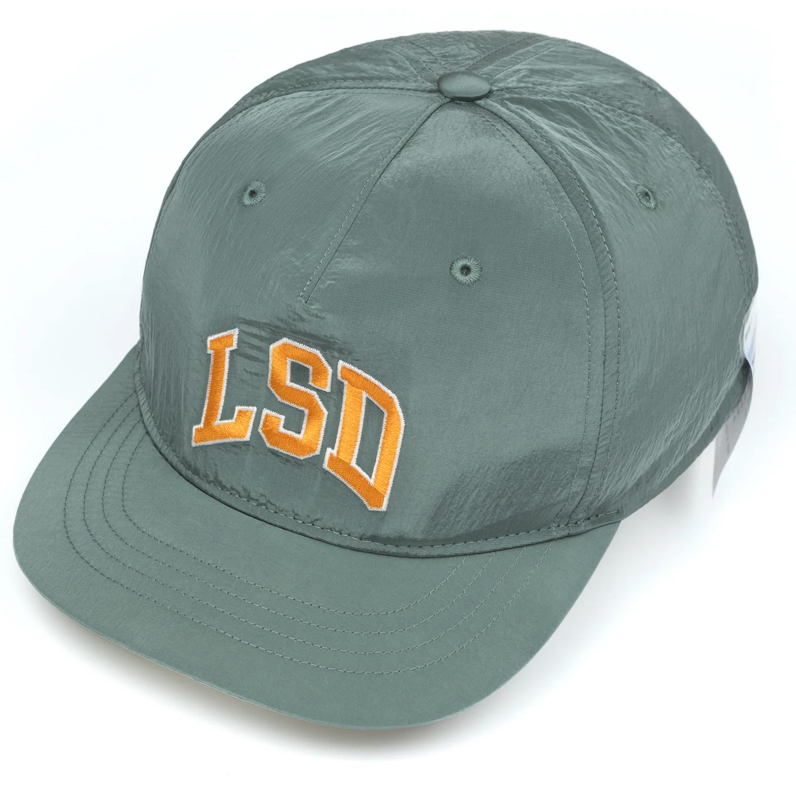 FliteSilk 5 Panel Pinch Cap LSD Oil Green