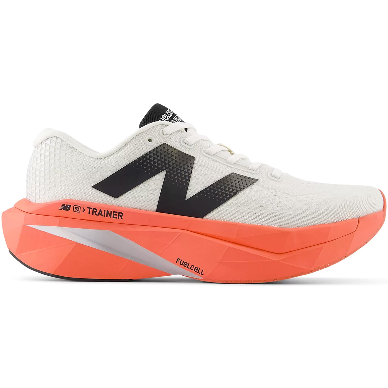 Men's Fuelcell SuperComp Trainer v3 Running Shoes Urgent Red / Sea Salt / Black - Achilles Heel