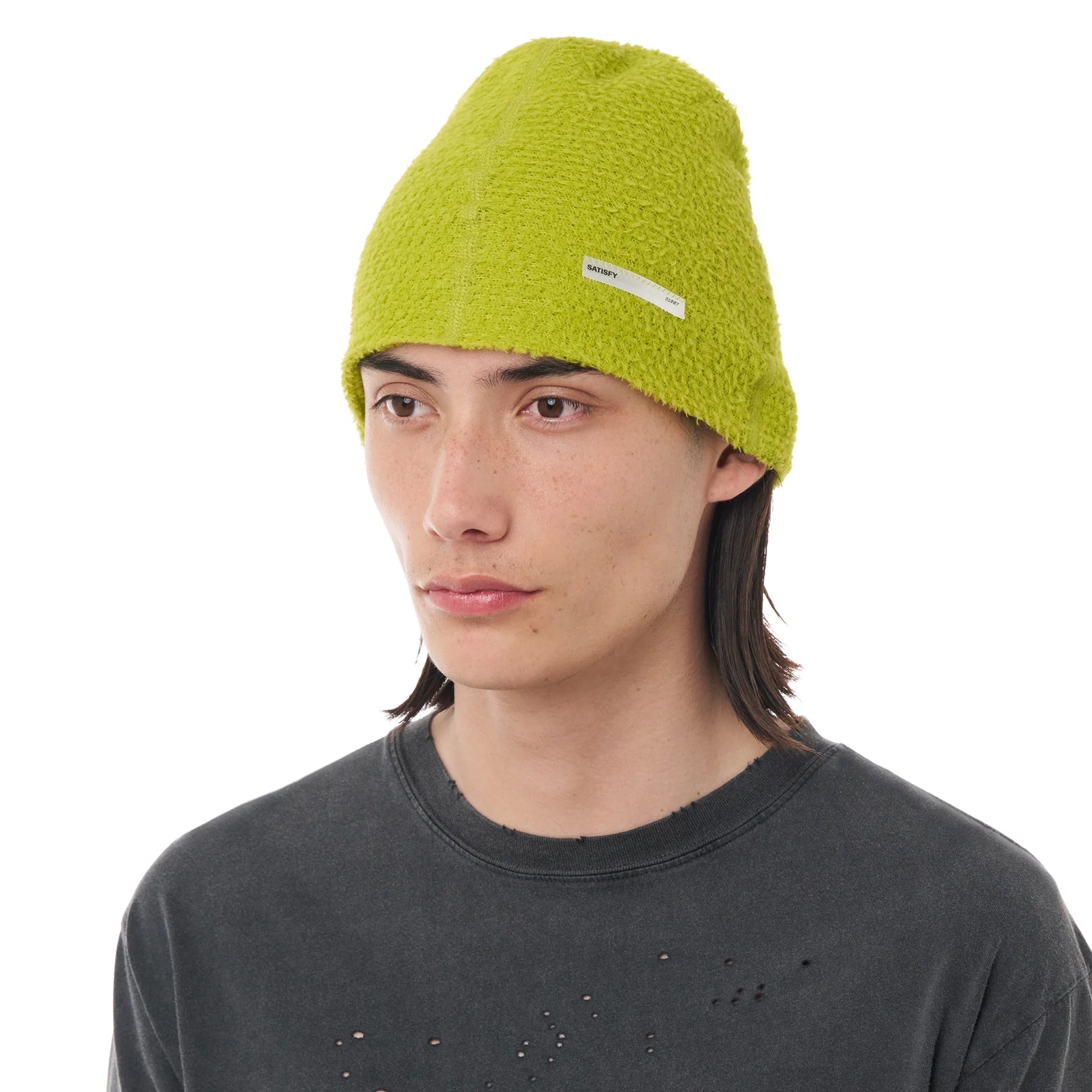 Satisfy FuzzFleece AD Beanie Grenoble Green at Achilles Heel