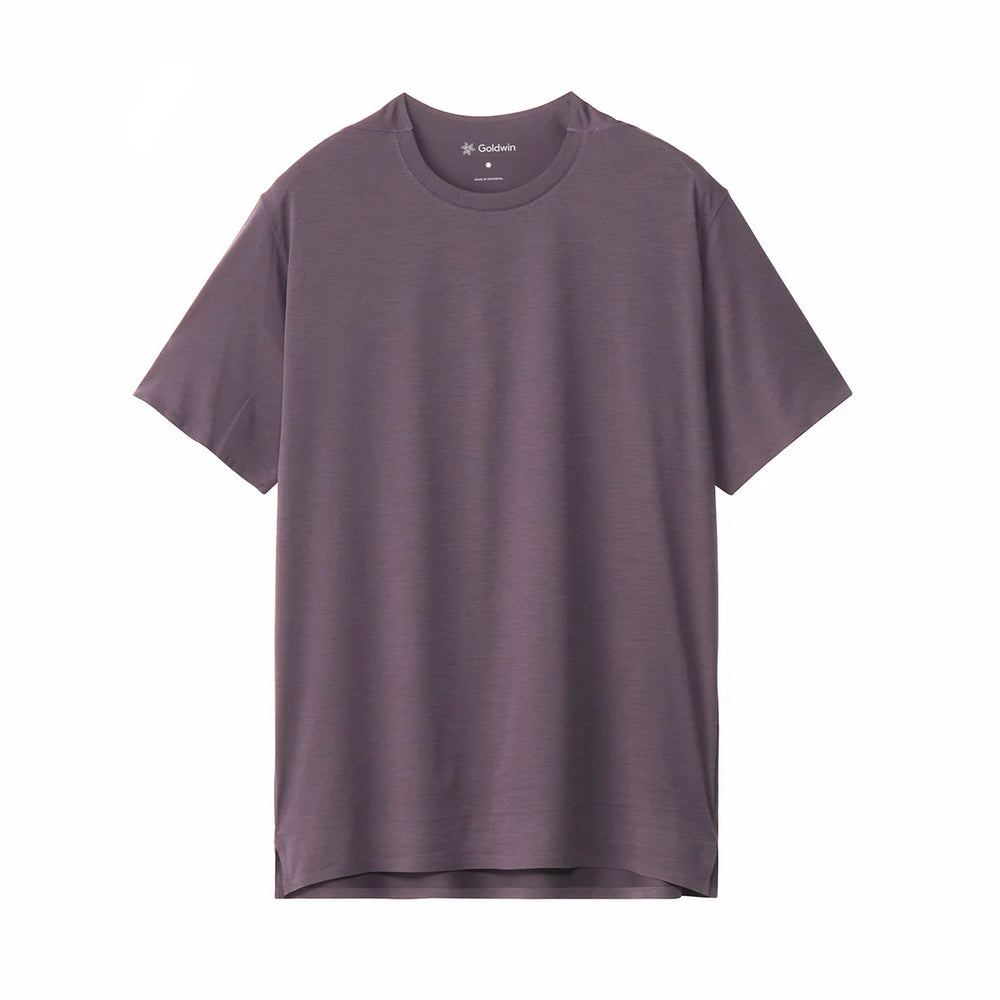 Goldwin Men's Advanced Light Tee Midnight Plum - achilles heel