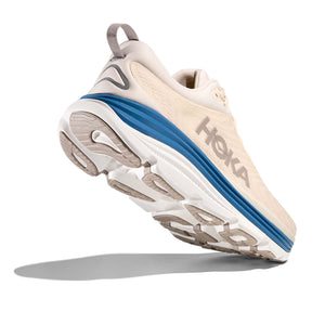 Hoka Men's Gaviota 5 Running Shoes Birch / Foggy Night - Achilles Heel