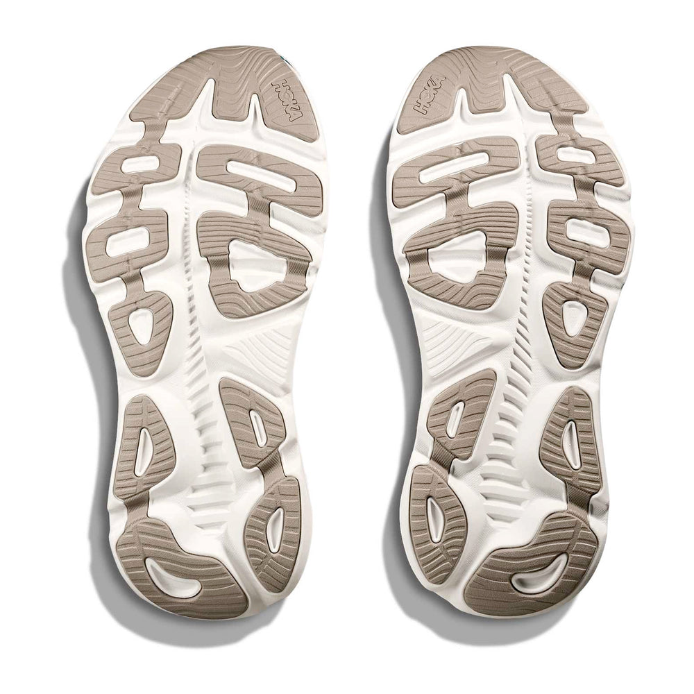 Hoka Men's Gaviota 5 Running Shoes Birch / Foggy Night - Achilles Heel