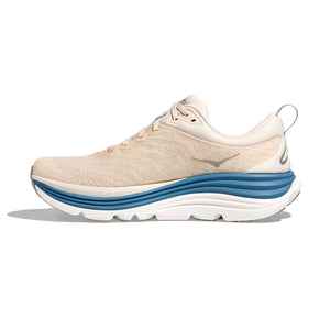 Hoka Men's Gaviota 5 Running Shoes Birch / Foggy Night - Achilles Heel