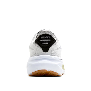 Brooks Men's Ghost 17 Running Shoes White / Black / Tea - Achilles Heel