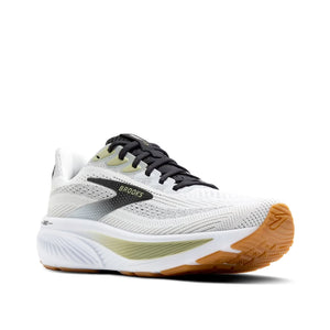 Brooks Men's Ghost 17 Running Shoes White / Black / Tea - Achilles Heel