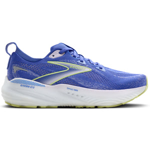Brooks Women's Glycerin GTS 22 Running Shoes Amparo Blue / Hyper Iris / Yellow - achilles heel