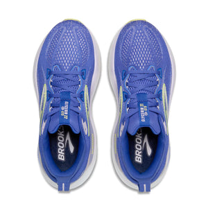 Brooks Women's Glycerin GTS 22 Running Shoes Amparo Blue / Hyper Iris / Yellow - achilles heel